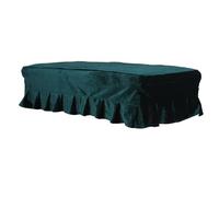 Jolsaawie Funda para banco de piano de terciopelo dorado, funda para banco de piano doble, a prueba de polvo, gruesa, funda para banco de piano Guzheng, F