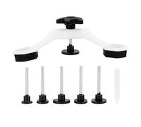 Jolsaawie Juego de herramientas de chapa metálica, juego de reparación de abolladuras, juego de puente de equilibrio de abolladuras