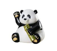 Jolsaawie Juguetes Solares Danzantes, Muñecos Panda con Cabeza Muñeco Panda, Figuras Coleccionables, Decoración para Tablero Instrumentos Automóvil, Accesorios Escritorio Panda para Oficina