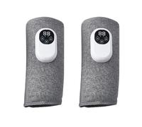 Jolsaawie Masaje de Piernas con Terapia de Luz Roja, Masaje de Compresión de Aire para Pantorrillas con para Aliviar el Dolor, 3 Intensidades, 3 Modos para Relajar los Músculos, B