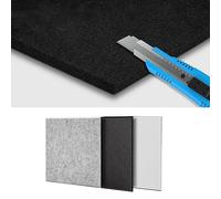 Jolsaawie Paquete de 10 paneles a prueba de sonido para paredes, paneles acústicos autoadhesivos de 12 x 12 x 0.4 pulgadas para estudio de grabación, oficina, hogar, B