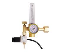 Jolsaawie Regulador de Dióxido de Carbono Manómetro Caudalímetro Controlador de Dióxido de Carbono Control de Concentración de CO2 Enchufe UE