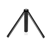 Jolsaawie Soporte de trípode de aleación de aluminio para DSLR, estabilizadores de cardán y cámaras, compacto, monopié de mesa de mano