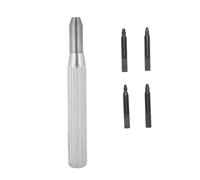 Jolsaawie Soporte para Abridor de Insertos de Tubo de de Reloj, Caja de Reloj de Marca + Herramienta de ReparacióN de Relojes de 4 Hojas