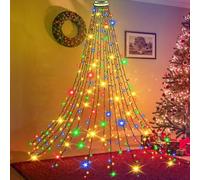 Joltix 400 + 20 LED Luces Árbol de Navidad, 8 Modos Luci per Albero di Natale para Exterior, Función de Memoria, Resistencia al Agua IP44, Perfectas para Navidad y Halloween (Coloridos)