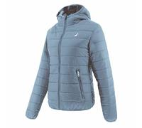Joluvi Anorak Shure Mujer con Capucha Azul Acero, Talla S