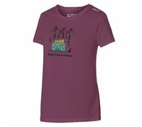 Joluvi Camiseta de Manga Corta Mujer Adventure Rojo Carmesí - Marca EAN: 8434092985099 - Talla: XS