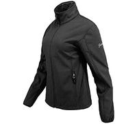 Joluvi Chicas Junior Mengali Chaqueta Soft Shell, Talla 10, Negro