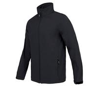 Joluvi Hombre Mengali Soft-Shell Chaqueta, Mediano, Negro