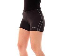 Joluvi Mujer Fit-LYC Pantalón Corto, Pequeño, Negro
