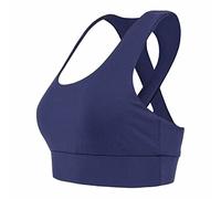 Joluvi Sujetador Deportivo Azul Oscuro, Talla M