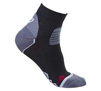 Joluvi Unisex Coolmax Trail Calcetines 2-Pares Conjunto, Grande, Negro