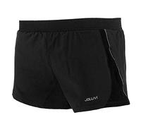Joluvi Unisex Meta Pantalón Corto, Pequeño, Verde/Negro