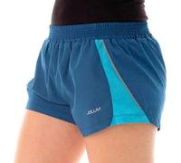 Joluvi Unisex Meta Pantalón Corto, XS, Azul Océano/Azul Lago