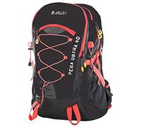 Joluvi Unisex Pena Ubina Mochila, 40 Litro Capacidad, Negro/Rojo