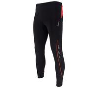 Joluvi Unisex Profit Pantalones, XXL, Negro/Rojo