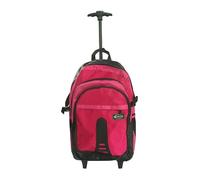Joluvi Unisex Trolley Pro Bolso, Fucsia/Negro