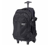 Joluvi Unisex Trolley Pro Bolso, Negro