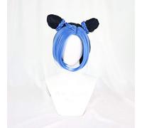 Jolyne Cujoh Cosplay Peluca Jojo's Bizarre Adventure Golden Wind Kujo Verde Versión larga Bollos Trenzas Sintéticas Pelucas de cabello + Peluca Cap 1491 D4