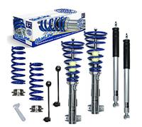 JOM 741155 Kit de suspensión roscada BlueLine Mercedes C- Klasse (W209) CLK 200 Kompressor/ 220 CDI/ 240/270 CDI/ 280/320/ CDI/ 350/500, 2002-2009, rosca/muelle