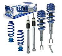 JOM BlueLine Suspensión roscada compatible con Seat Exeo ST Typ 3R 1.6, 1.8 T,
