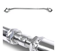 JOM Car Parts & Car Hifi GmbH 21030 Barra Refuerzo Superior, Aluminio, Astra G, Ajustable