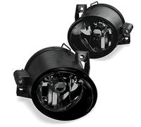 JOM Car Parts & Car Hifi GmbH 83061 Set de antinieblas, Seat Leon/Toledo, 2005-2009, Seat Ibiza 2002-2008, VW Polo 9N 2001-2005, con luz H3, oscuros