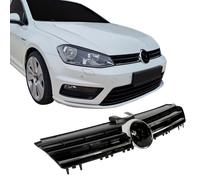 JOM Sport rejilla negro alto brillo con hueco para emblema - Compatible con VW