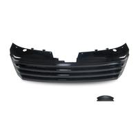 Parrilla sin Emblema, Negro Alto Brillo Apto para VW Passat B7 (Tipo 36) Desde
