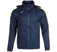 Joma 2XS Anorak Urban IV, Unisex-Adult, Marino-Amarillo flúor