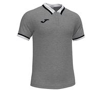 Joma 2XS Polo Manga Corta Confort II, Unisex-Adult, Gris Melange