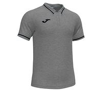 Joma 2XS Polo Manga Corta Confort II, Unisex-Adult, Gris Melange