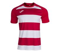 Joma 4XL Camiseta Manga Corta prorugby II, Unisex-Adult, Rojo-Blanco