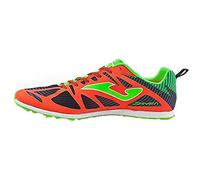 JOMA - 6728 Spikes, Zapatillas de Atletismo Unisex Adulto, Naranja (Coral-Black), 43 EU
