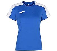 Joma Academy Camiseta Juego Manga Corta, Niñas, Royal-Blanco, 2XS