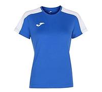 Joma Academy Camiseta Juego Manga Corta, Niñas, Royal Blanco, XS