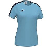 Joma Academy Camiseta Juego Manga Corta, Niñas, Turquesa Fluor, XS