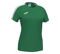 Joma Academy Camiseta Juego Manga Corta, Niñas, Verde-Blanco, 2XS