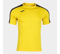 Joma Academy Camiseta Juego Manga Corta, Niños, Amarillo Negro, 2XS