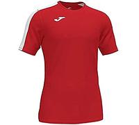 Joma Academy Camiseta Juego Manga Corta, Niños, Rojo, XS