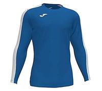 Joma Academy Camiseta Juego Manga Larga, Hombre, Royal Blanco, 2XL-3XL