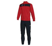 Joma Academy II Chandal Caballero, Niños, Rojo/Negro, 7XS