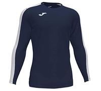 Camiseta de Fútbol Joma Academy III Manga Larga Marino Blanco 11 - 12 AÑOS