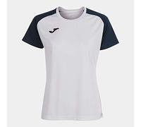 Joma Academy Iv, Camiseta Mujer, Blanco-marino, XXL