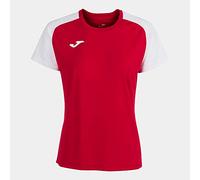 Joma Academy Iv, Camiseta Mujer, Rojo-blanco, M