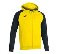 Joma Academy Iv Sudadera con capucha, Hombre, Amarillo-negro, M