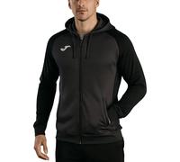 Joma Academy Iv Sudadera con capucha, Hombre, Antracita-negro, M