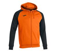 Chaqueta con capucha joma academy iv hombre/niño naranja negro 9 - 10 AÑOS