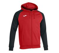 Chaqueta con capucha hombre academy iv rojo negro XL