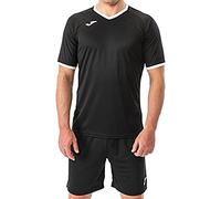 Joma Academy Set Equipacion M/Corta, Hombre, Negro/Blanco, S